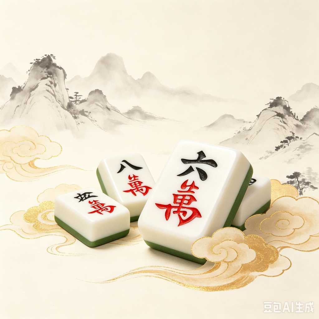 custom color mahjong set