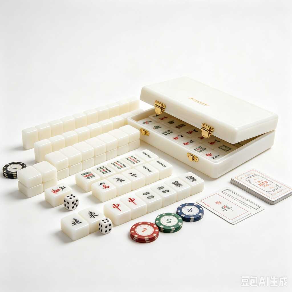 tiny mahjong set for backpack