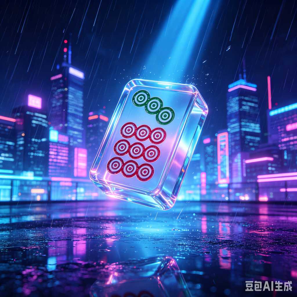 printed logo mahjong set