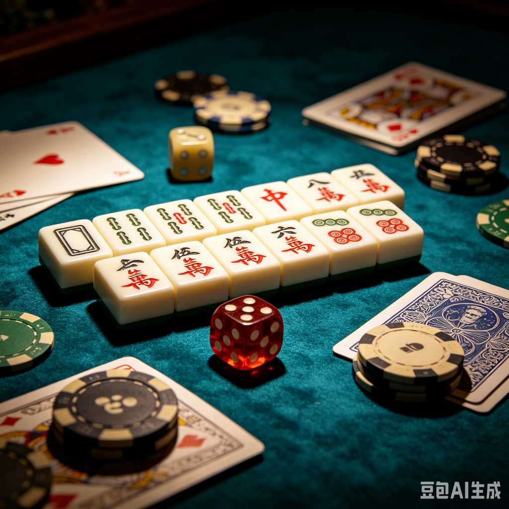 board game night mahjong set