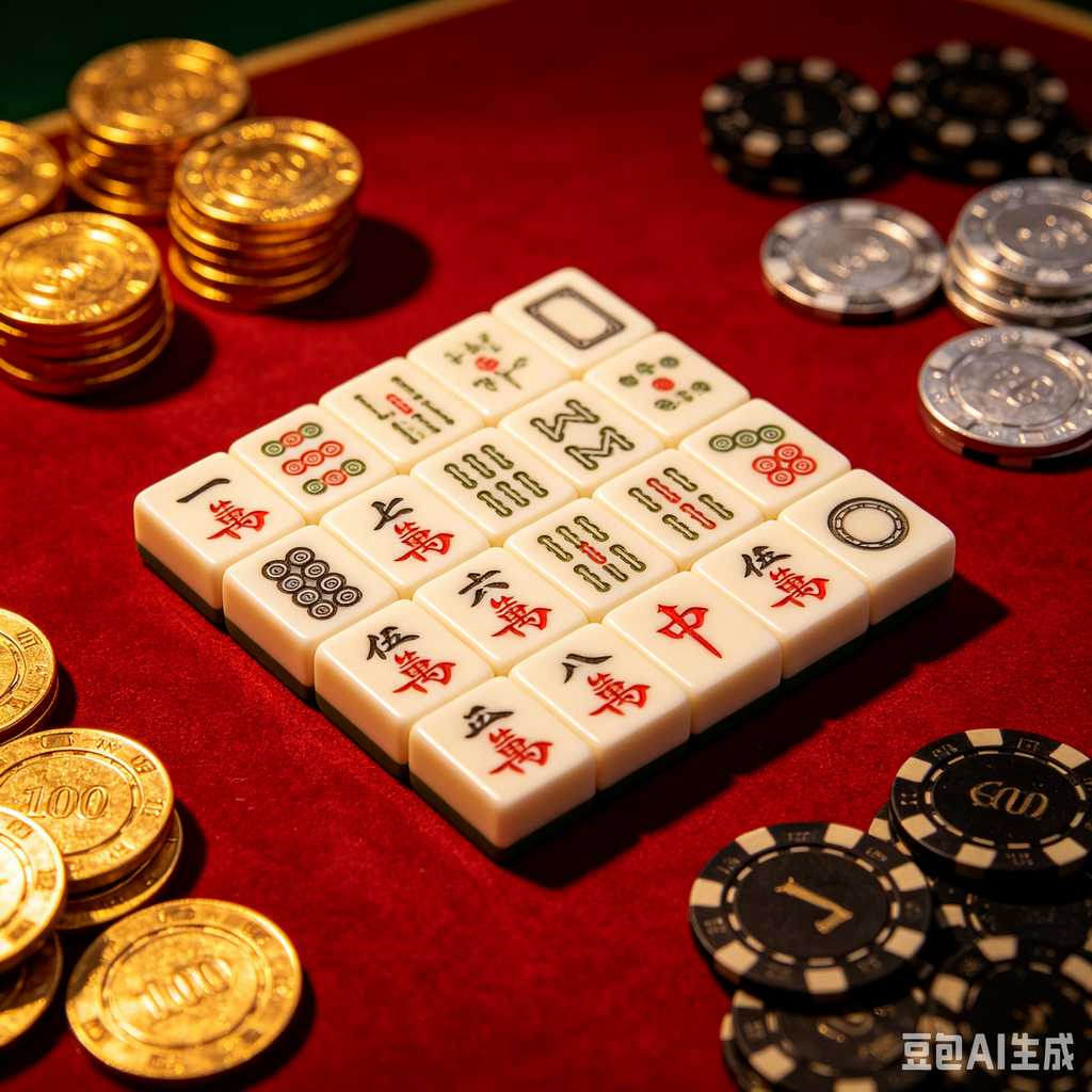 super portable mahjong game set
